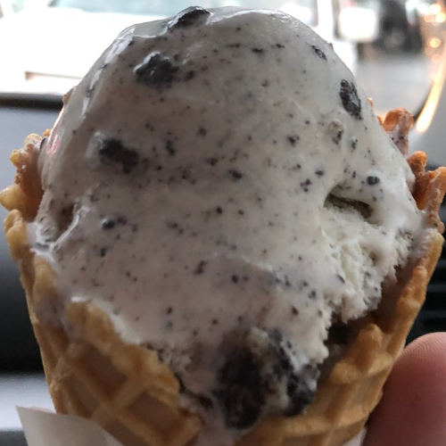 Cookie Waffle Cone